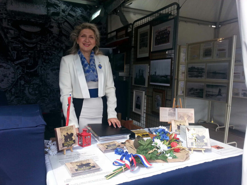 27 mars 2018. SETE, Escale à Sète du 27 mars au 2 avril, Nathalie sera présente au stand de l’AGASM et le 1er avril elle retrouvera le Bagad de Lann Bihoué pour un partage musical et amical.