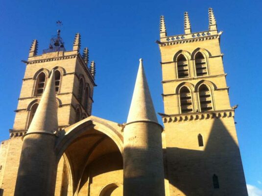 26 novembre 2015. En la Cathédrale de Montpellier, Obsèques d’Hugo, victime des attentats du Bataclan à Paris. Nathalie chante l’Ave Maria de Franz Schubert.