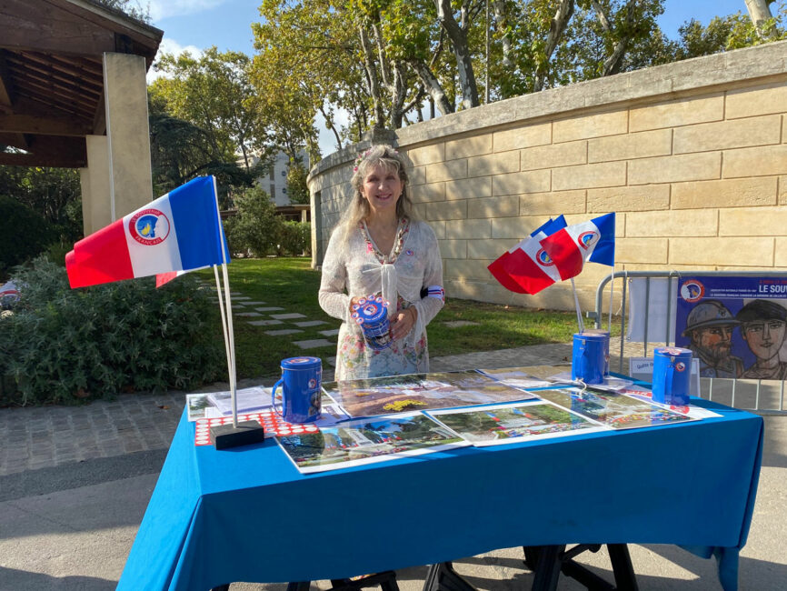 30 Octobre 2022. Montpellier (34), au cimetière Saint Lazare de 9h à 18h quête annuelle du Souvenir Français, pour entretenir les tombes de nos soldats morts pour la France. Ne les oublions pas! Merci pour votre générosité…