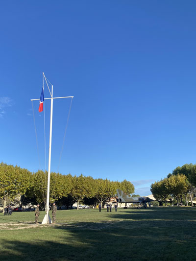 Mercredi 25 octobre 2023. Orange (84). Journée Nationale du Réserviste sur la BA 115 d’Orange, thème de l’édition 2023:  « Réservistes: s’engager au service du collectif ».